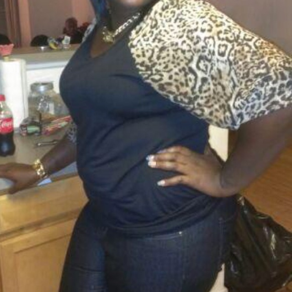 Cheetah print shirt. 2x Fashion to Figure